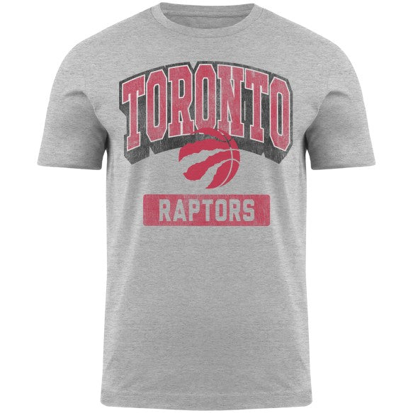 Toronto Raptors NBA Bulletin Men's Athletic Grey Hudson T-Shirt