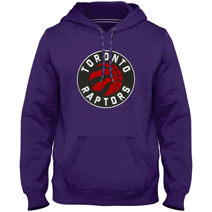 Toronto Raptors NBA Bulletin Men's Purple Express Twill Logo Hoodie