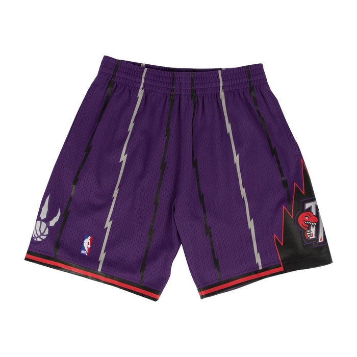 Toronto Raptors NBA Mitchell & Ness Men's Purple 1998-99 Hardwood Classics Swingman Shorts
