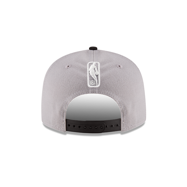 Toronto Raptors NBA New Era pour hommes, gris/noir 9Fifty Two Tone Snapback