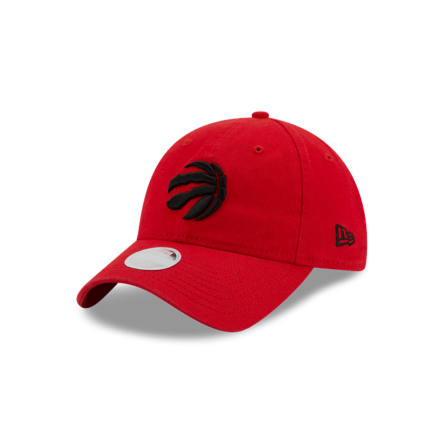 Casquette ajustable classique 9Twenty Core rouge pour femme des Toronto Raptors NBA New Era