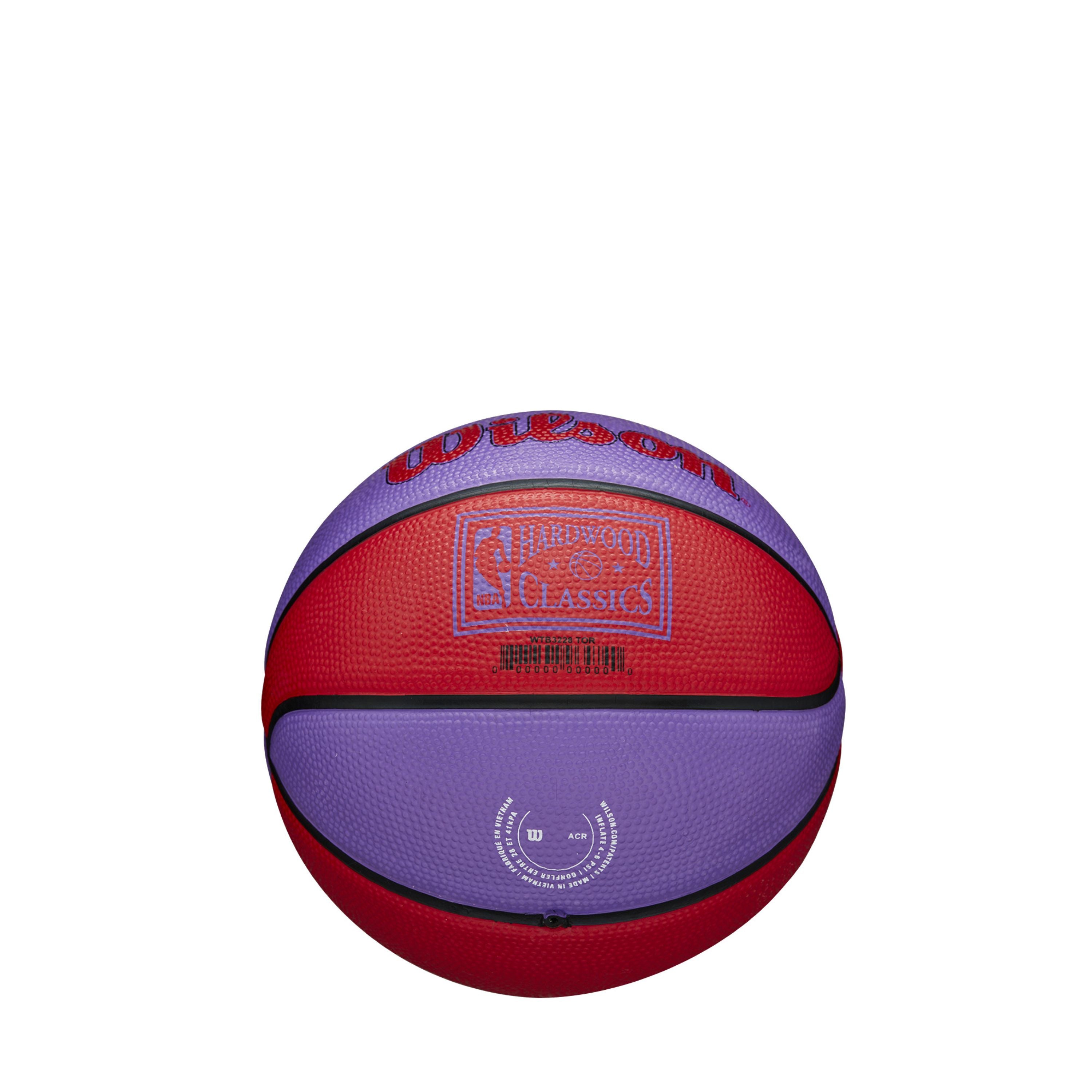Ballon de basket rétro Wilson Hardwood Classics NBA Toronto Raptors