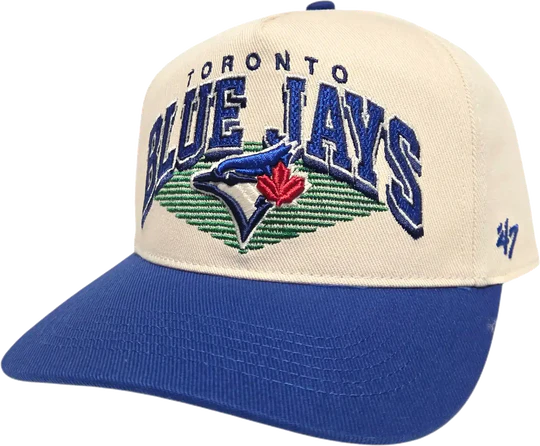 Casquette snapback bicolore Pomona pour homme des Blue Jays de Toronto (MLB) de la marque 47