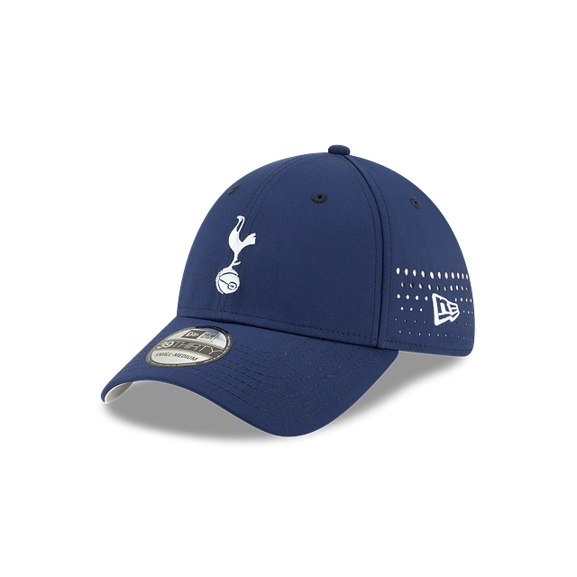 Tottenham Hotspur FC EPL New Era Men's Navy 39Thirty Perforated Stretch Fit Hat