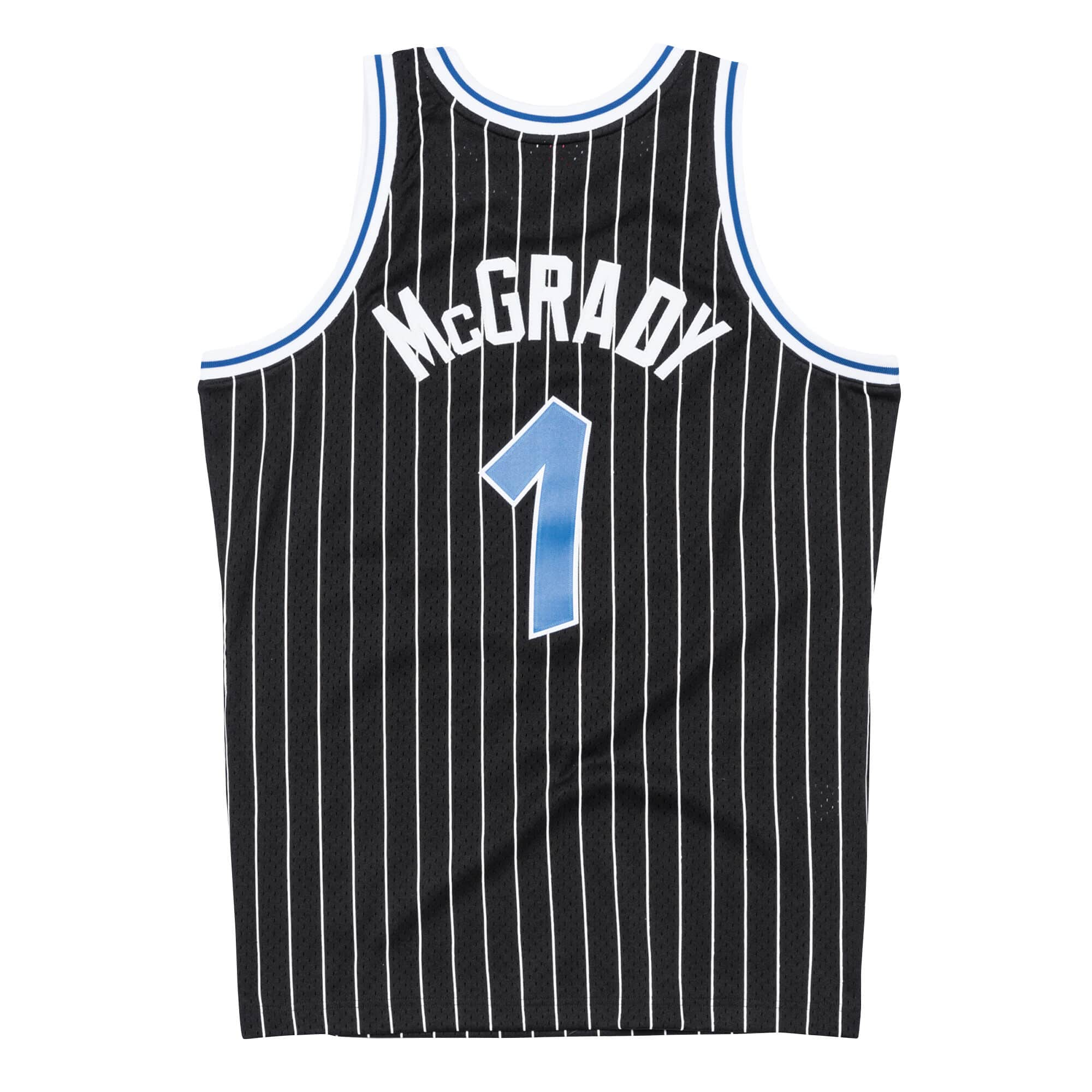 Tracy McGrady Orlando Magic NBA Mitchell & Ness Maillot Swingman Hardwood Classics noir 2003-04 pour homme