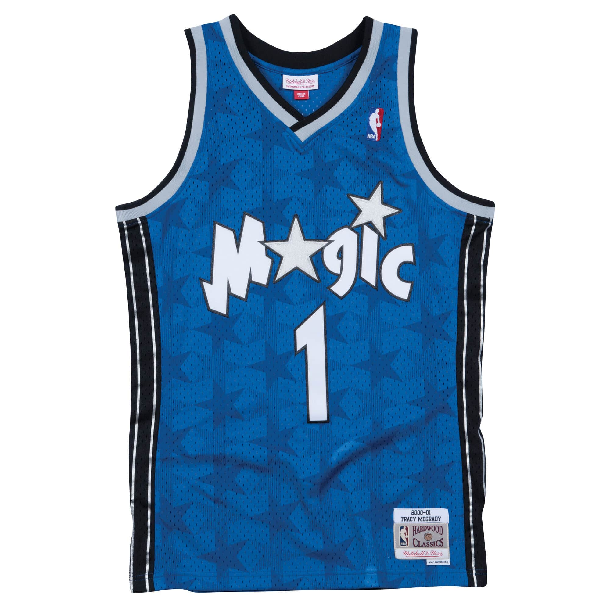 Tracy Mcgrady Orlando Magic NBA Mitchell & Ness Men's Royal Blue 2000-01 Hardwood Classics Swingman Jersey