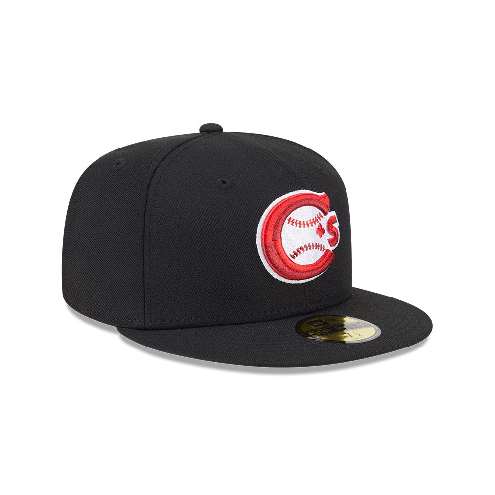 Casquette ajustée noire 59Fifty Authentic Collection pour homme des Canadiens de Vancouver MiLB New Era