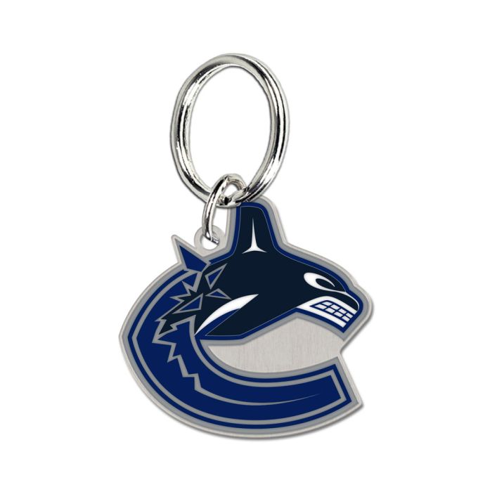 Vancouver Canucks NHL WinCraft Team Logo Premium Keychain