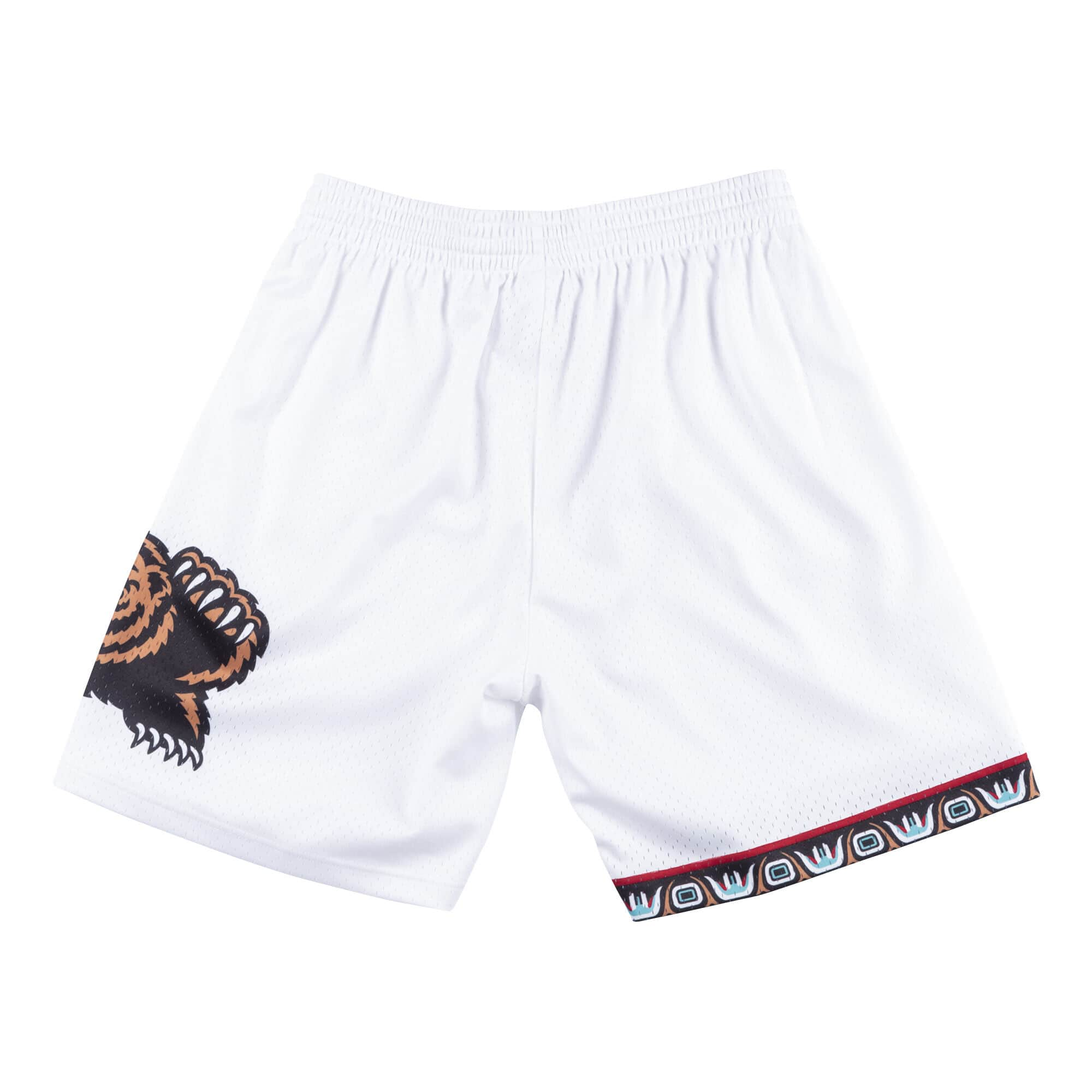 Vancouver Grizzlies NBA Mitchell & Ness Men's White 1998-99 Hardwood Classics Swingman Shorts