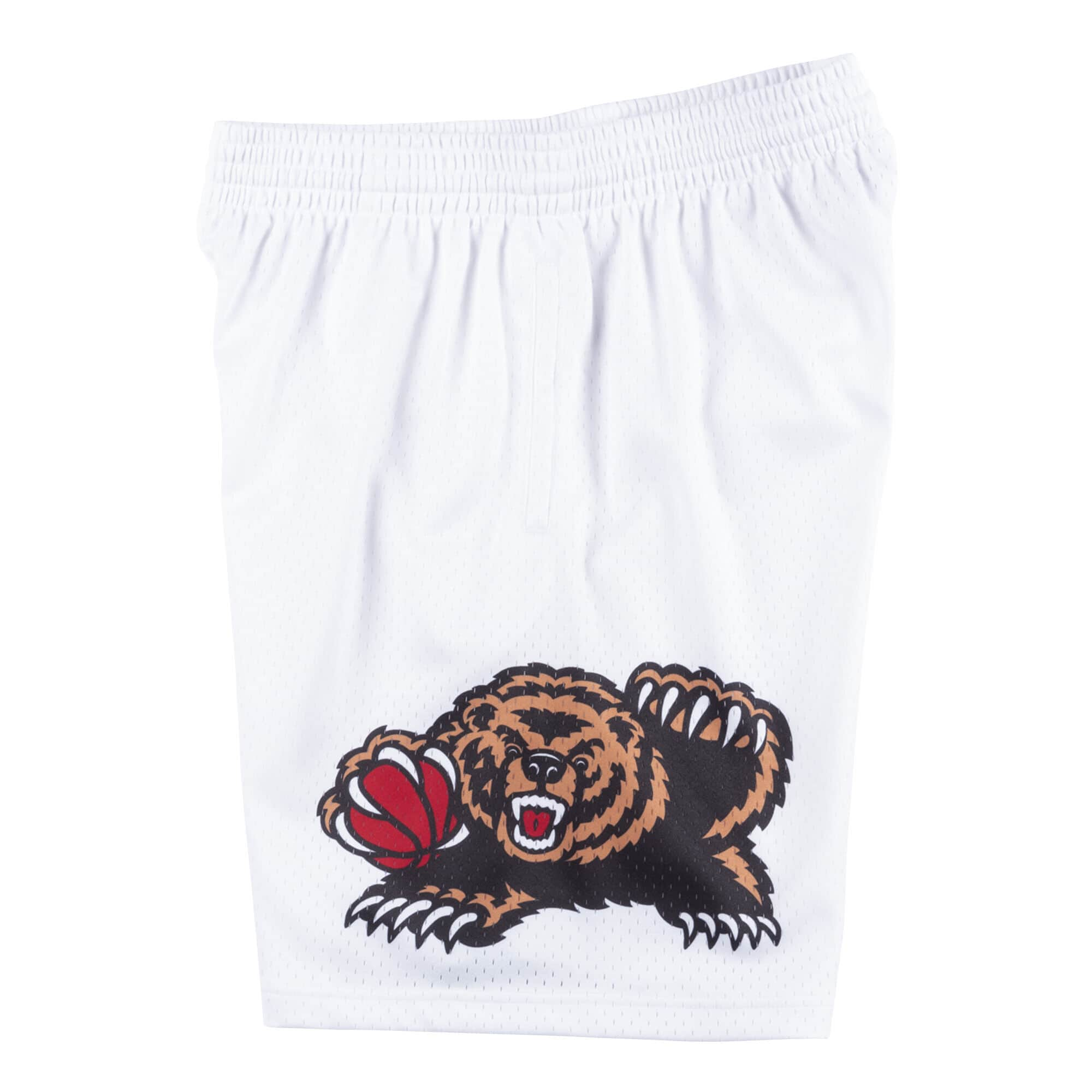 Vancouver Grizzlies NBA Mitchell & Ness Short Swingman blanc 1998-99 Hardwood Classics pour hommes