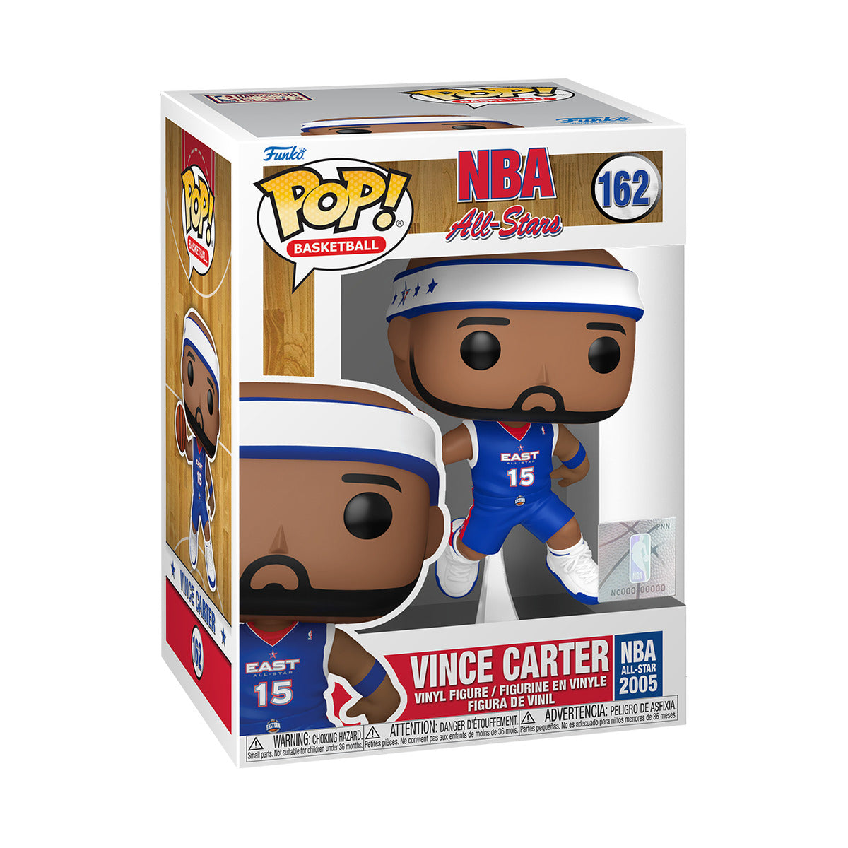 Vince Carter NBA Funko POP Legends 2005 All Star Uniforme Figurine en vinyle