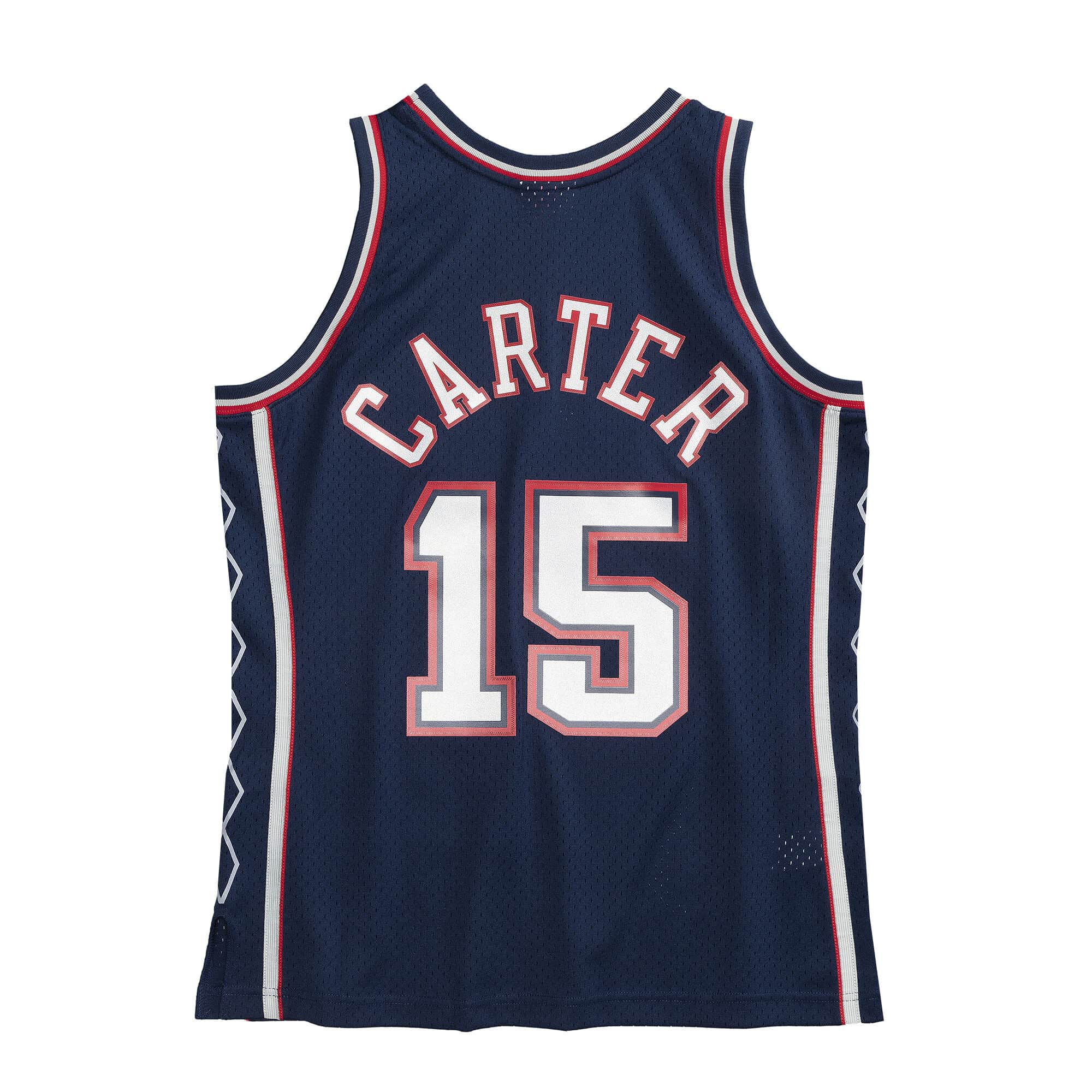 Vince Carter New Jersey Nets NBA Mitchell & Ness Homme Marine 2006-07 Hardwood Classics Swingman Maillot