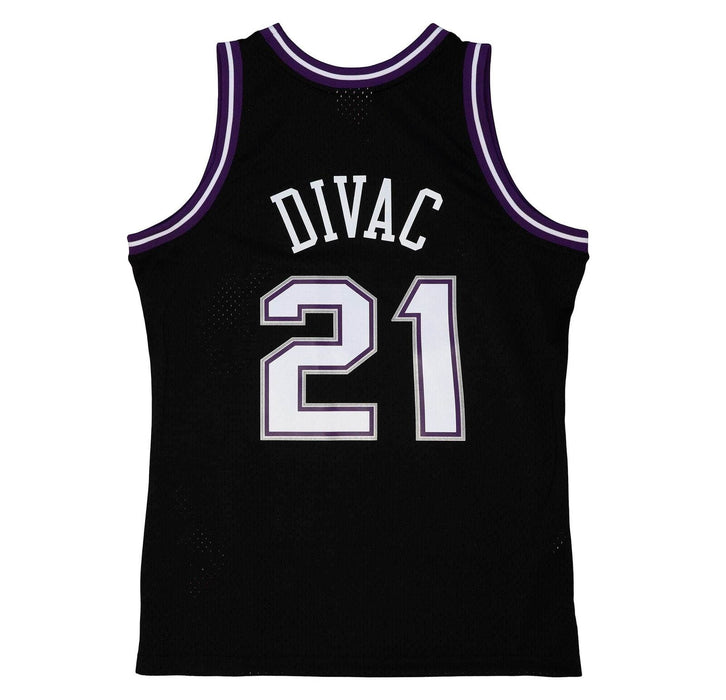 Vlade Divac Sacramento Kings NBA Mitchell & Ness Men's Black 2000-01 Hardwood Classics Swingman Jersey
