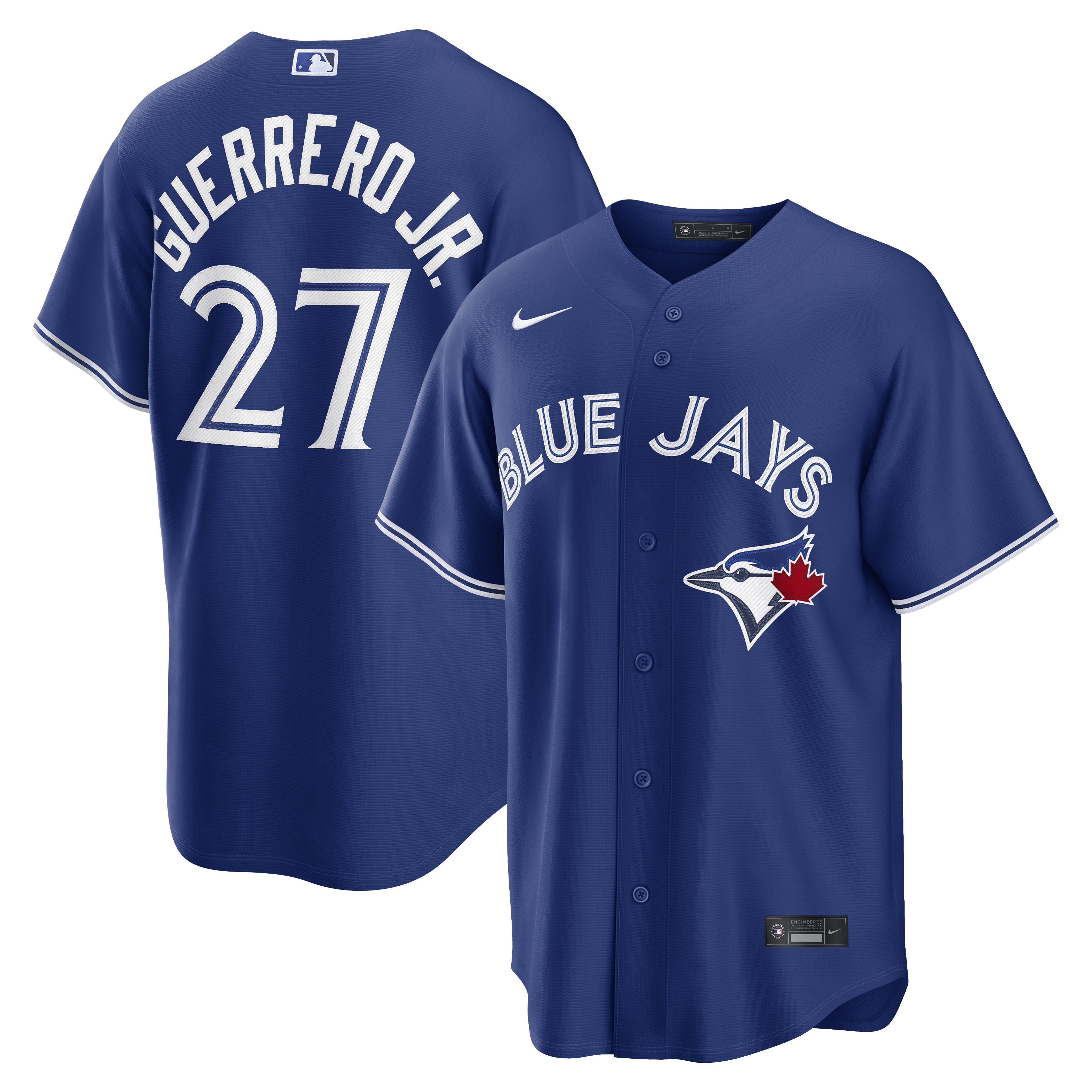 Vladimir Guerrero Jr. Toronto Blue Jays MLB Nike Men's Blue Alternate Replica Jersey