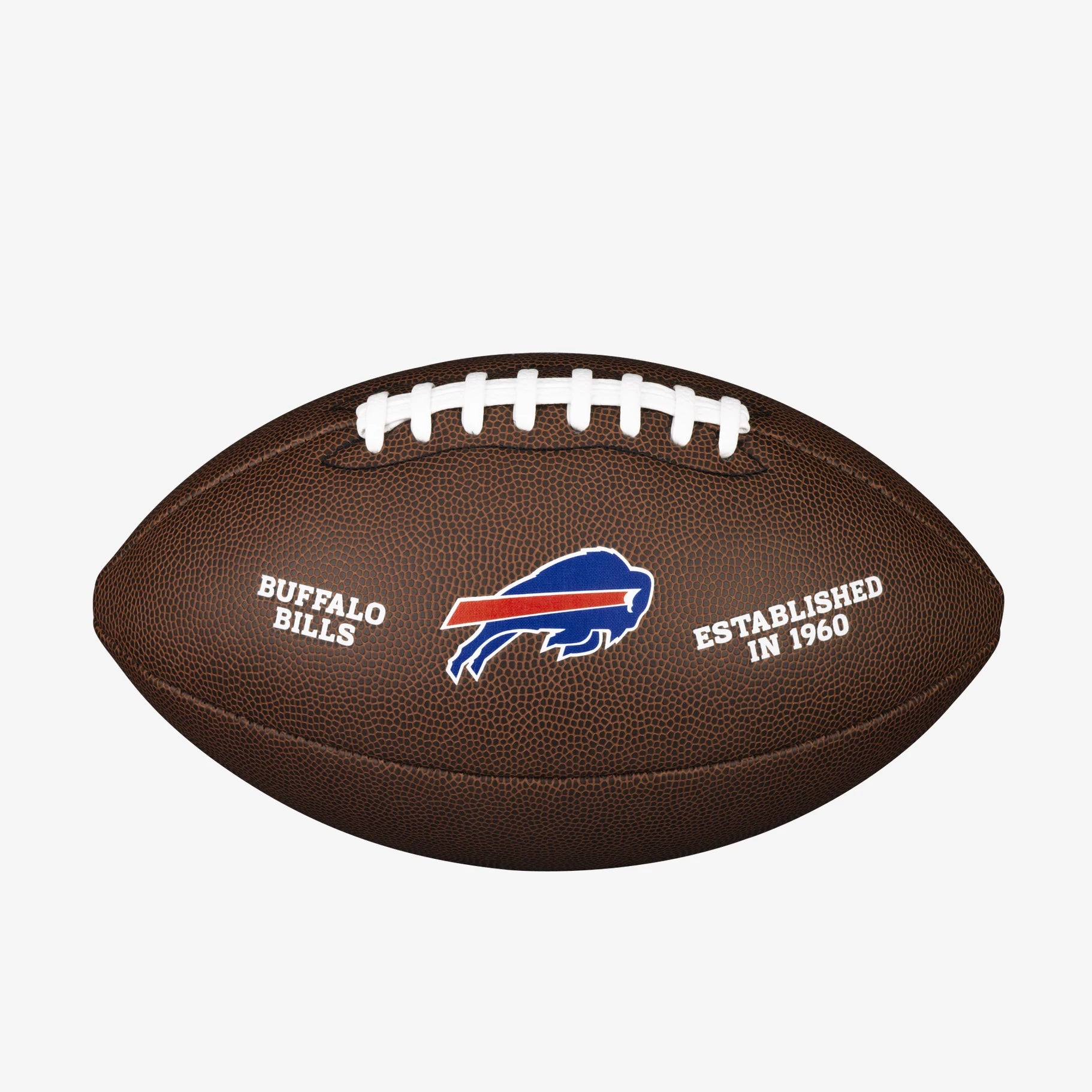 Buffalo Bills NFL Wilson Ballon de football composite officiel de qualité supérieure pour loisirs