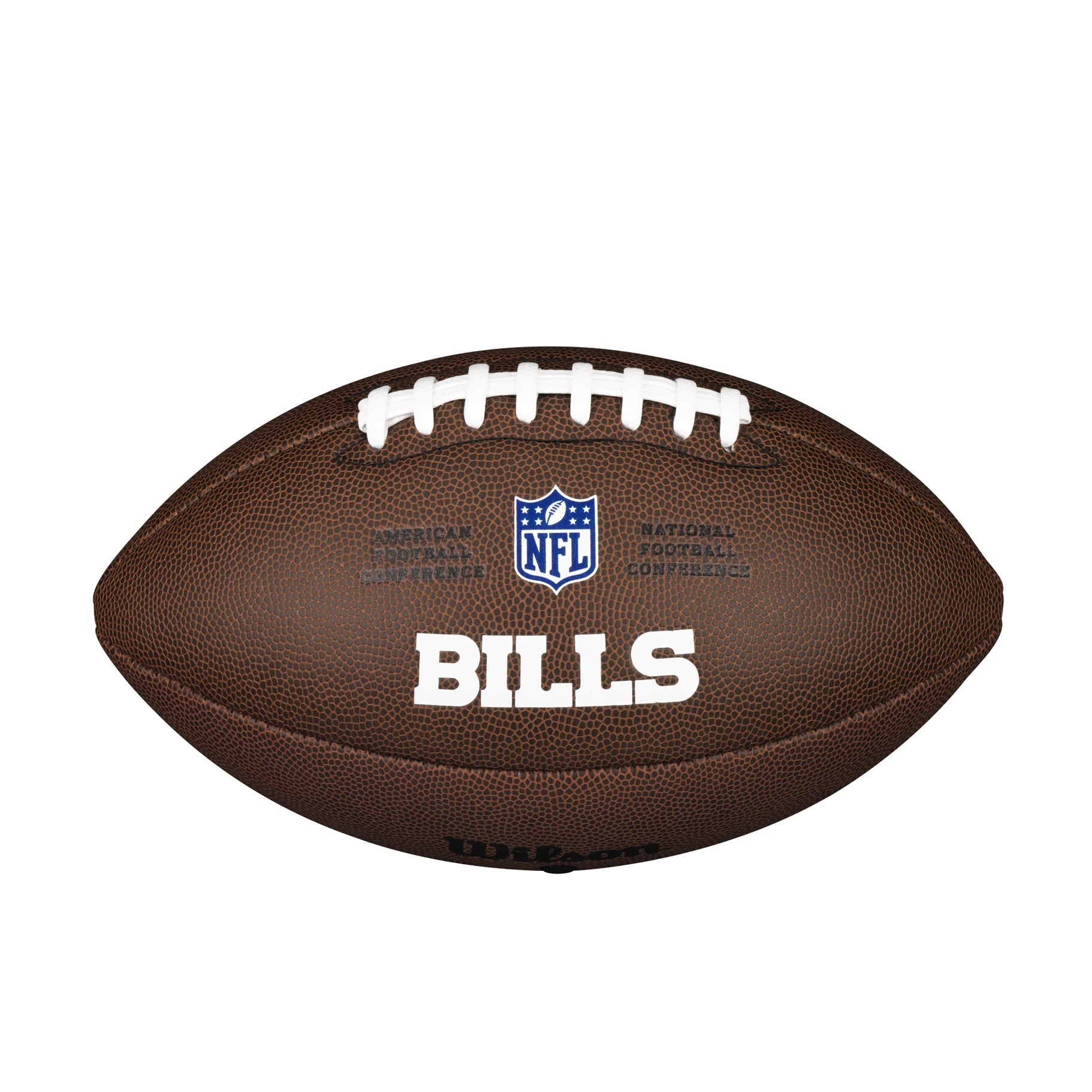 Buffalo Bills NFL Wilson Ballon de football composite officiel de qualité supérieure pour loisirs