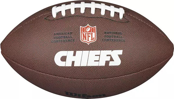 Kansas City Chiefs NFL Wilson Official Recreational Premium Composite Football