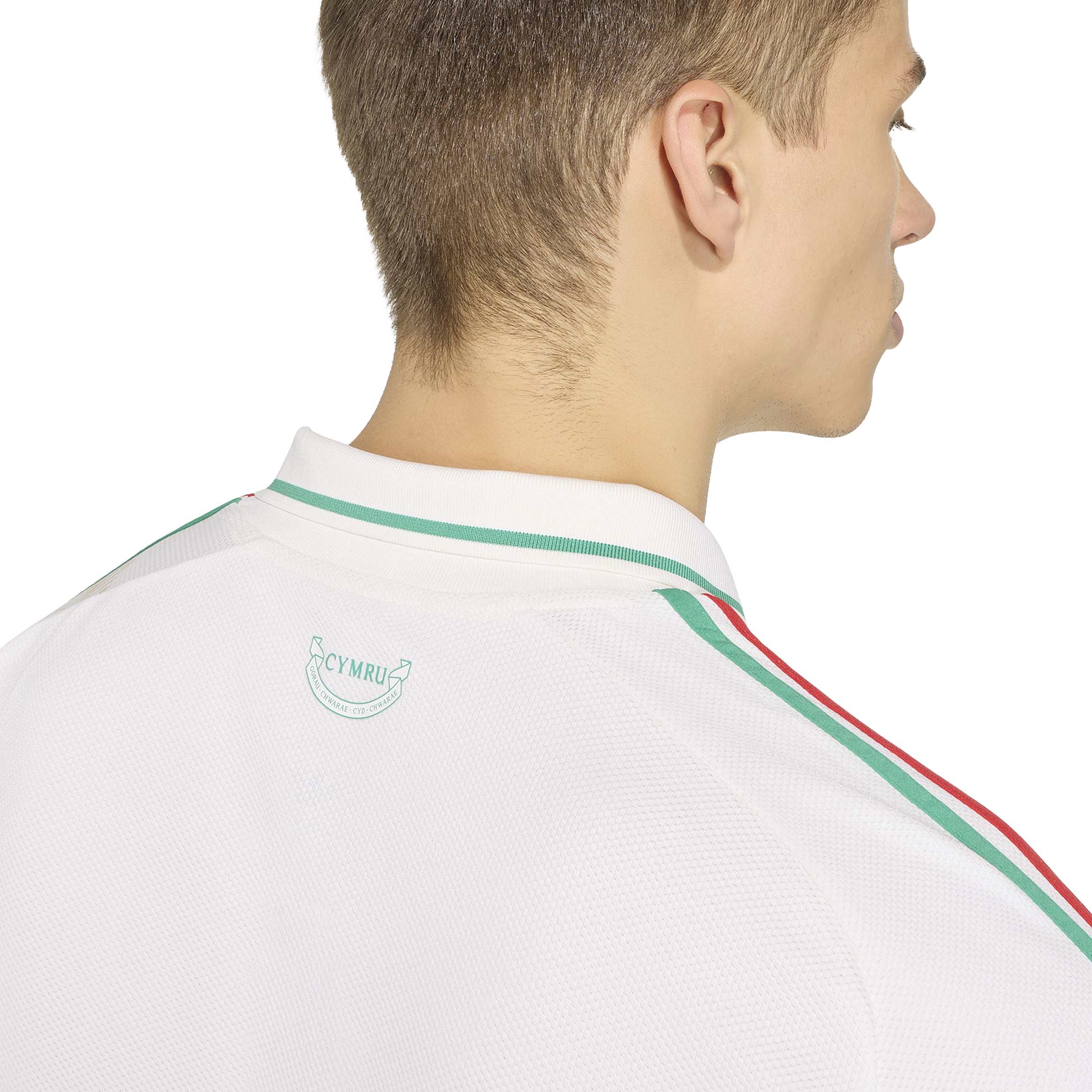 Wales National Team FIFA Adidas Men's White 2026 Replica Away Jersey