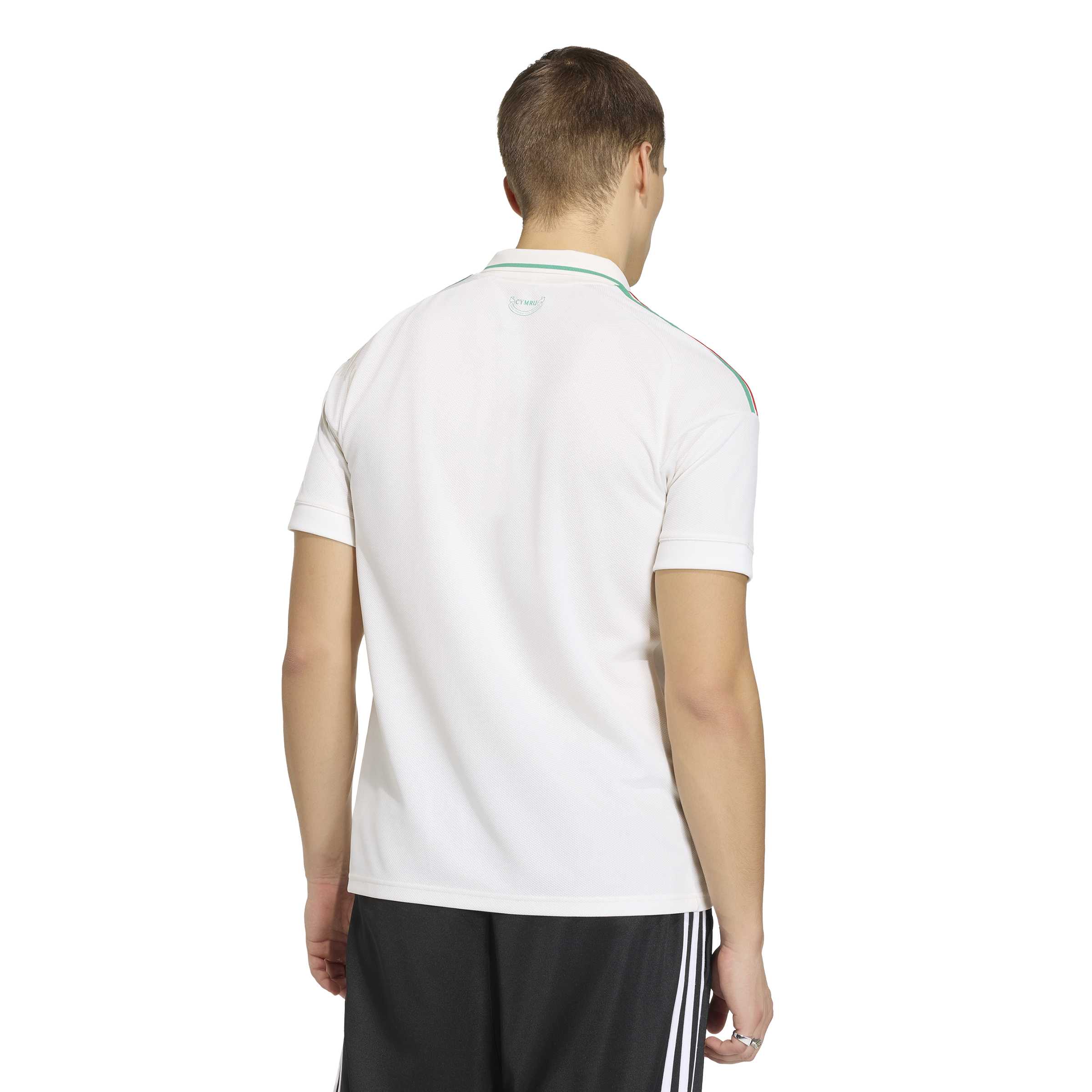 Wales National Team FIFA Adidas Men's White 2026 Replica Away Jersey