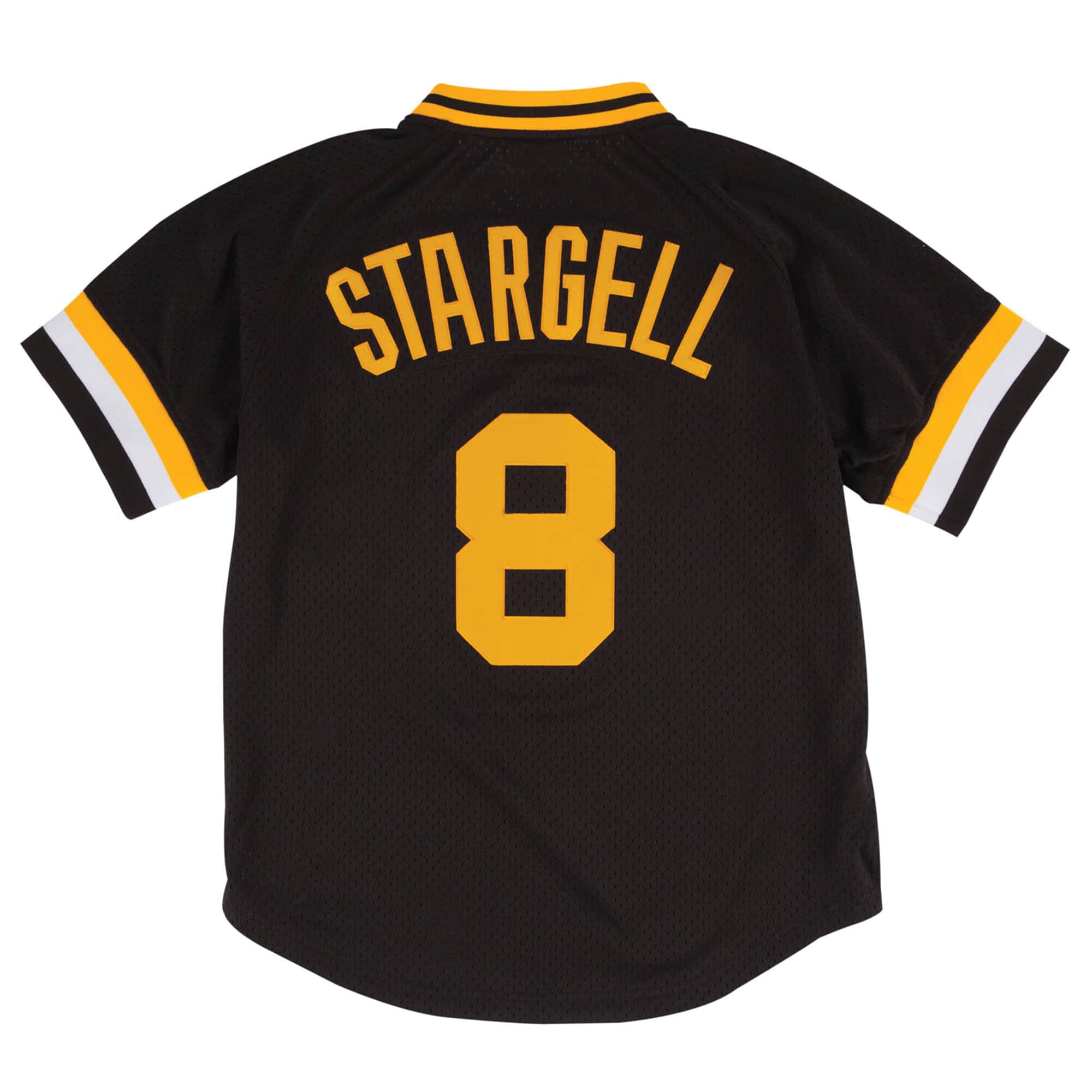 Willie Stargell Pittsburgh Pirates MLB Mitchell & Ness Maillot BP authentique 1982 noir pour homme