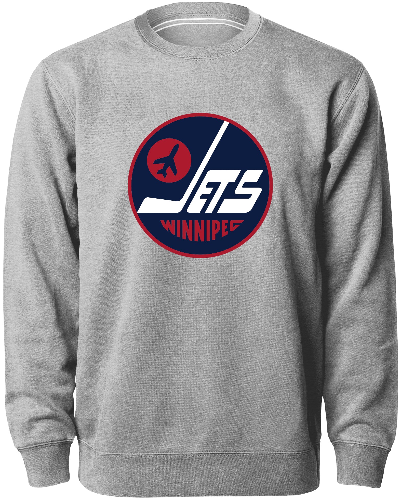 Winnipeg Jets NHL Bulletin Men's Twill Logo Express Crew Sweater