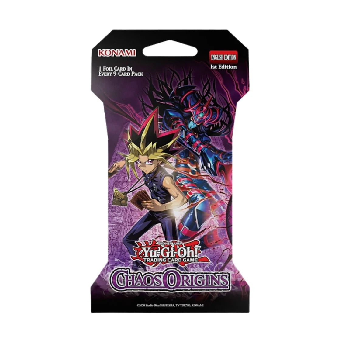 Yu-Gi-Oh Chaos Origins Konami Blister Pack Trading Card Game
