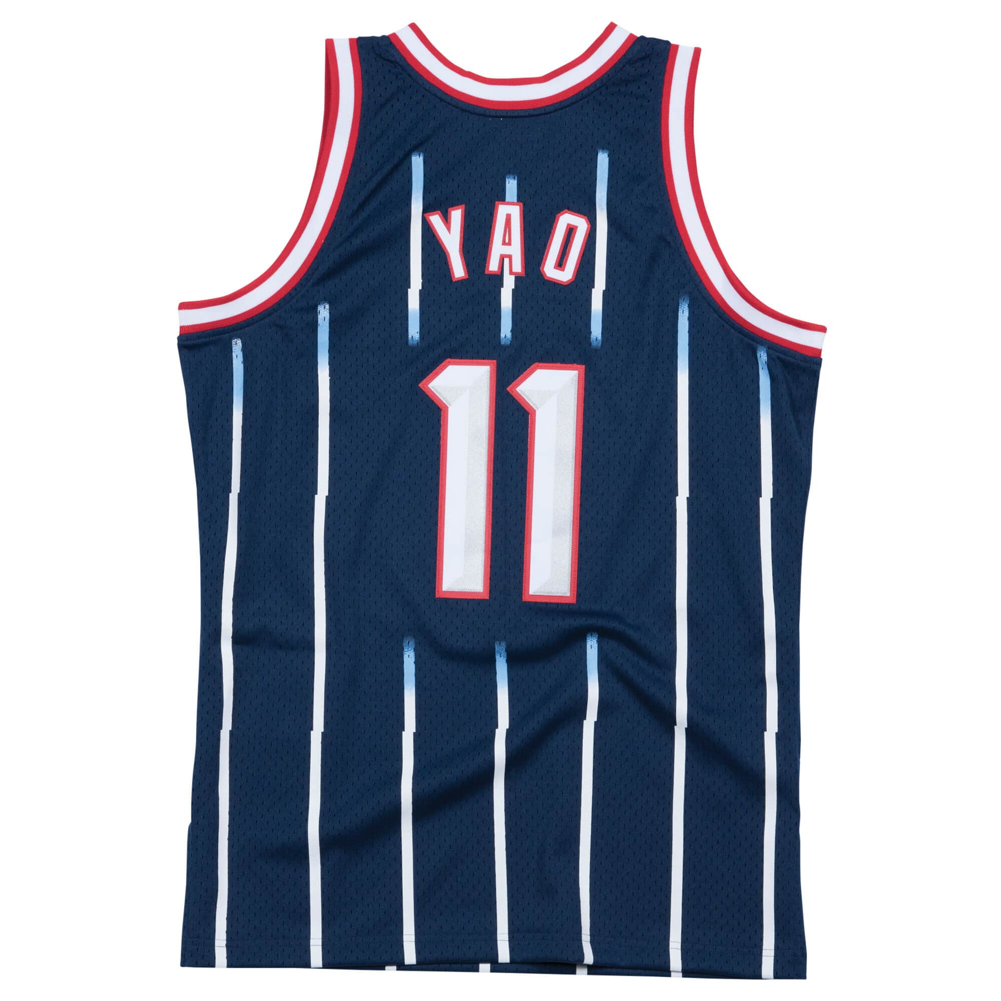 Yao Ming Houston Rockets NBA Mitchell & Ness Men's Navy 2002-03 Hardwood Classics Swingman Jersey