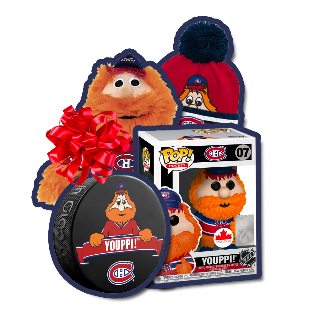 Coffret cadeau mascotte Youppi