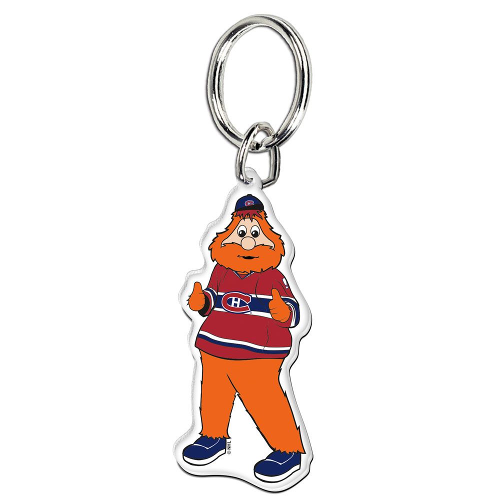 Youppi Canadiens de Montréal NHL Wincraft Premium Porte-clés en acrylique