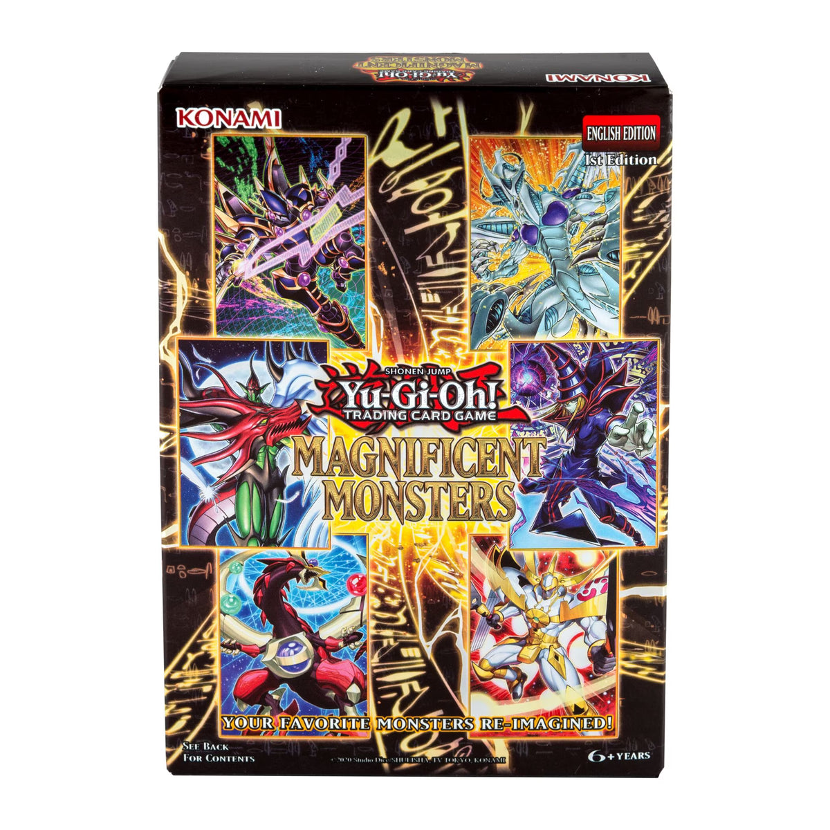 Yu-Gi-Oh Konami Magnificent Monsters Box Trading Card Game