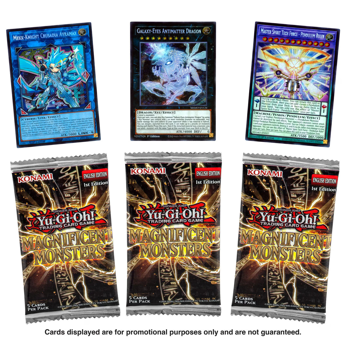 Yu-Gi-Oh Konami Magnificent Monsters Box Trading Card Game