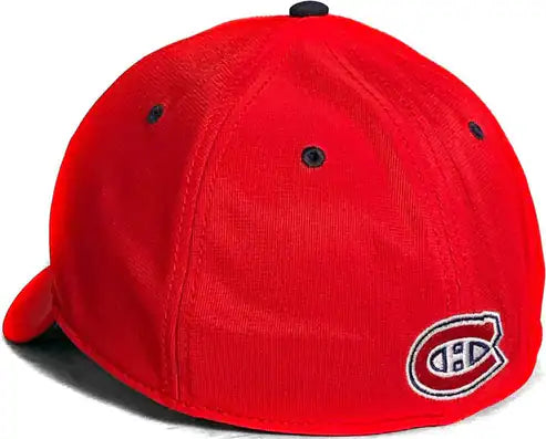 Montreal Canadiens NHL American Needle Men's Red E-Boss Stretch Fit Hat