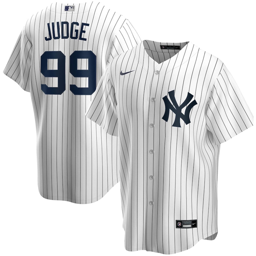 Aaron Judge New York Yankees MLB Nike Men's White Replica Jersey