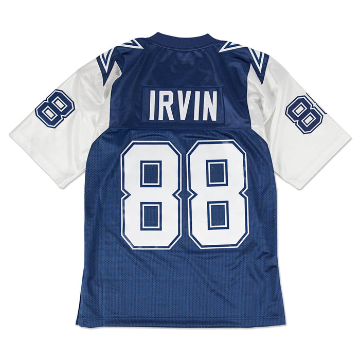 Michael Irvin Dallas Cowboys NFL Mitchell & Ness Men's Navy 1995 Throwback Authentic Jersey