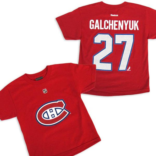 Alex Galchenyuk Montreal Canadiens NHL Outerstuff Youth Red T-Shirt
