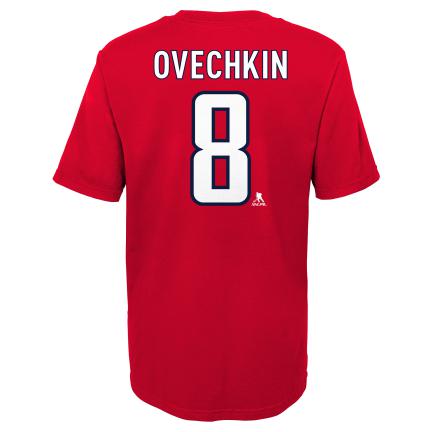 Alexander Ovechkin Washington Capitals NHL Outerstuff Youth Red T-Shirt