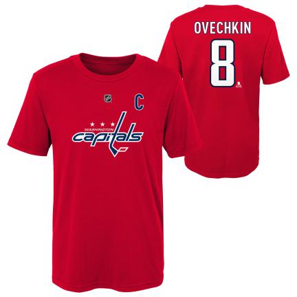 Alexander Ovechkin Washington Capitals NHL Outerstuff Youth Red T-Shirt