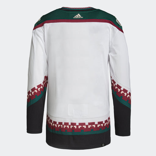 Arizona Coyotes NHL Adidas Men's White Primegreen Authentic Pro Jersey