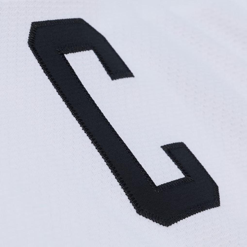 Maillot authentique Auston Matthews Toronto Maple Leafs LNH Mitchell & Ness pour homme blanc et noir 2019 All-Star Power Play