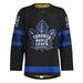 Auston Matthews Toronto Maple Leafs NHL Adidas Men's Black Primegreen Alternate Authentic Pro Jersey