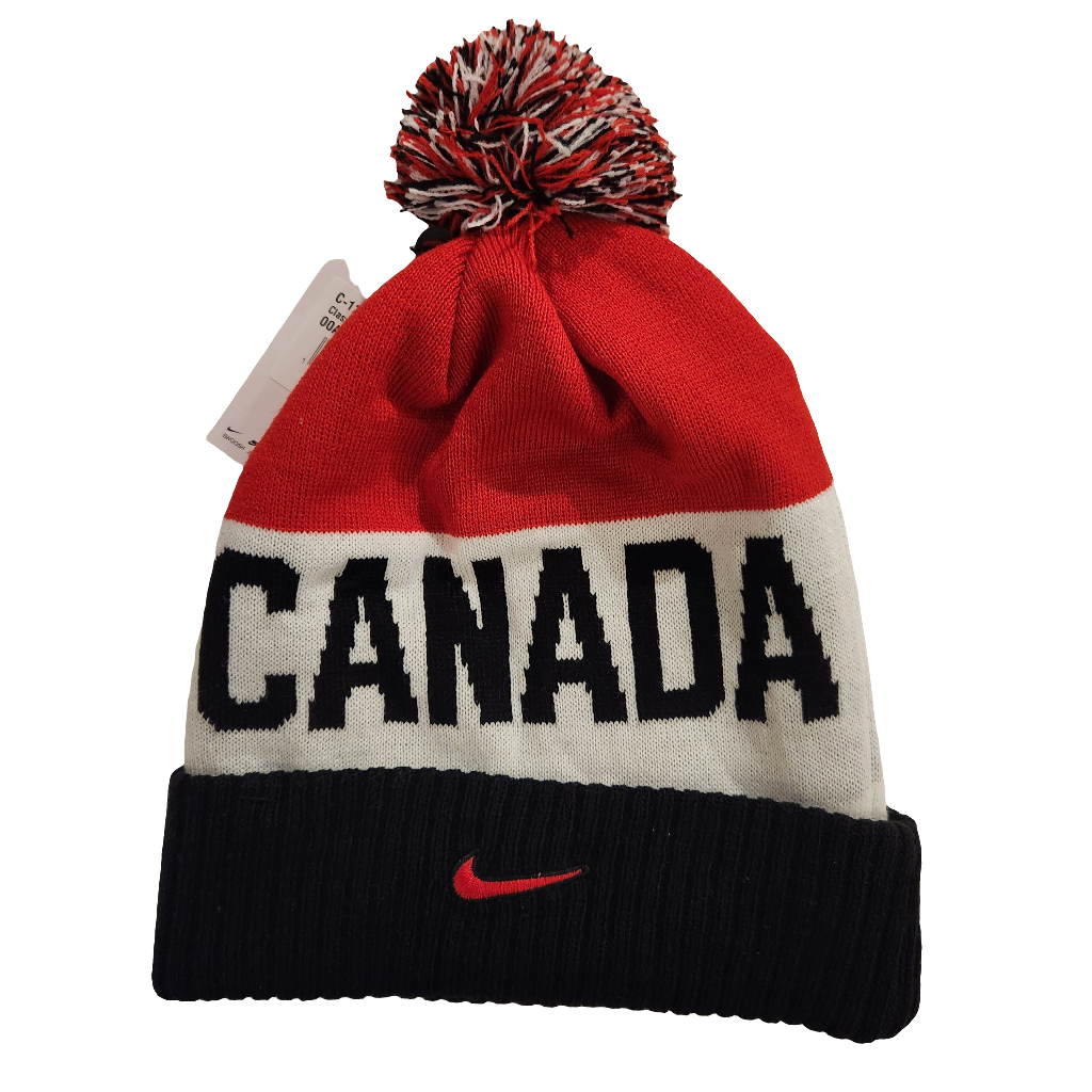 Bonnet à revers rayé Nike Classic de Canada Soccer