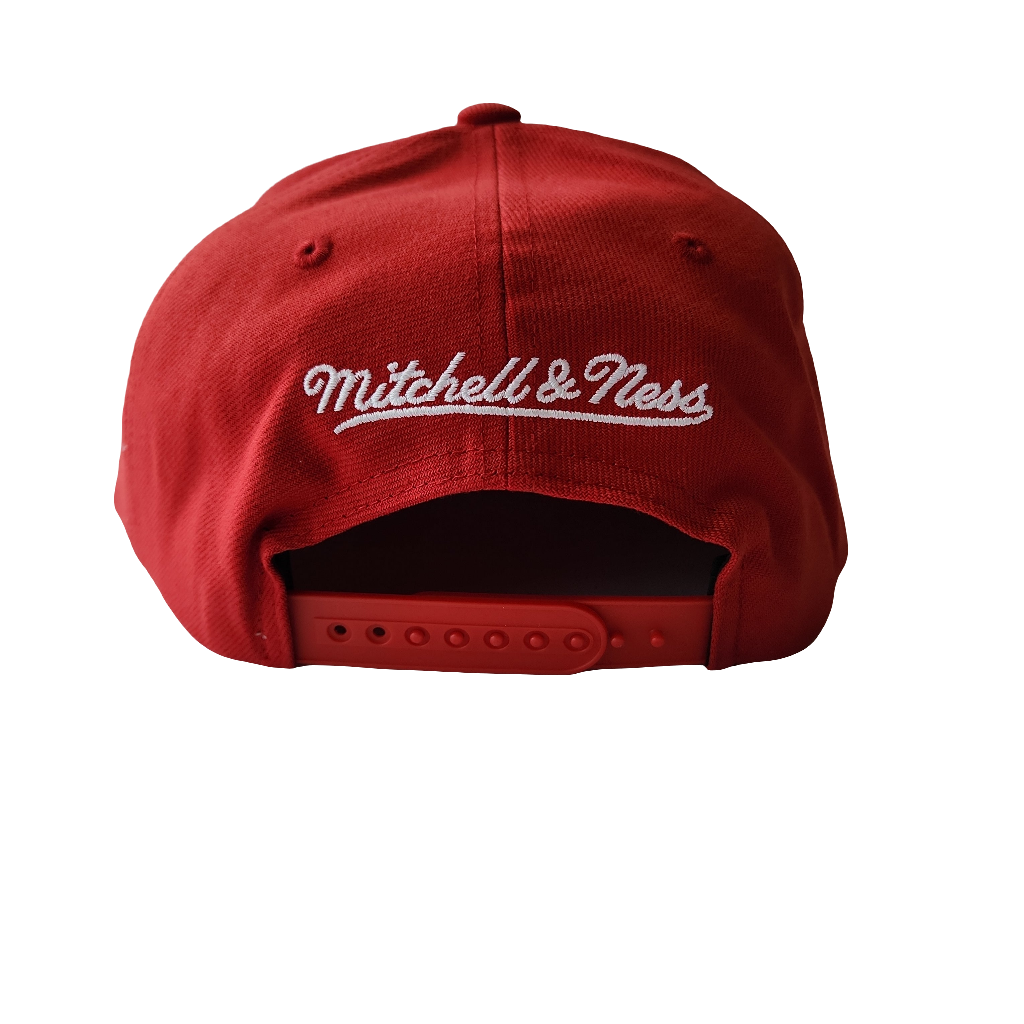 Casquette Snapback rouge Champ Stack des Canadiens de Montréal NHL Mitchell & Ness pour hommes