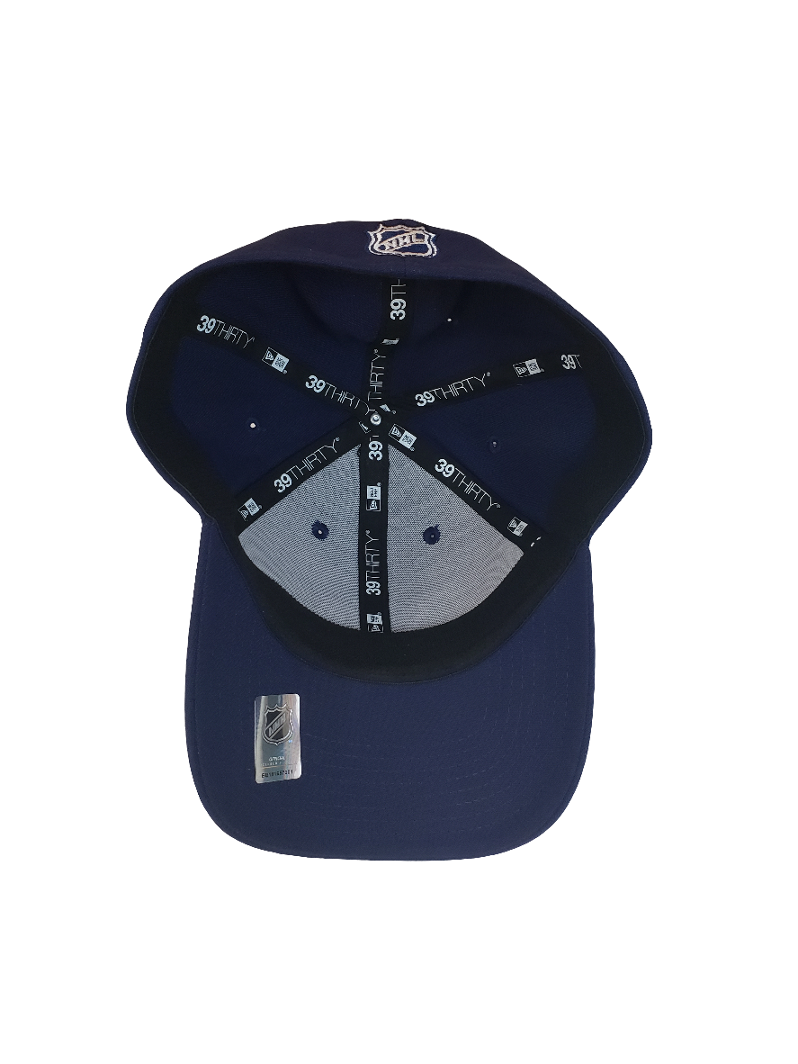 Toronto Maple Leafs NHL New Era Men's Navy 39Thirty Team Classic Stretch Fit Hat