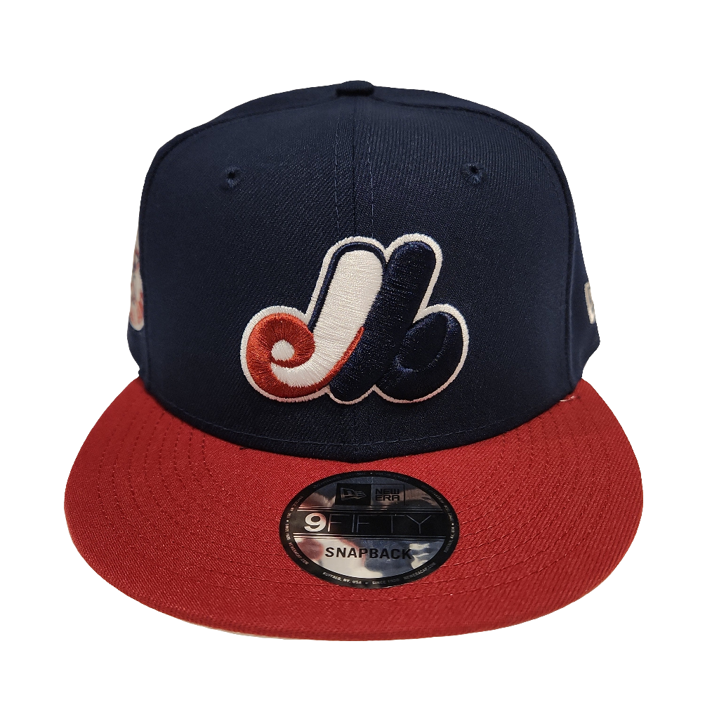 Montreal Expos MLB New Era Men's Navy 9Fifty 1982 All Star Game Cooperstown Snapback