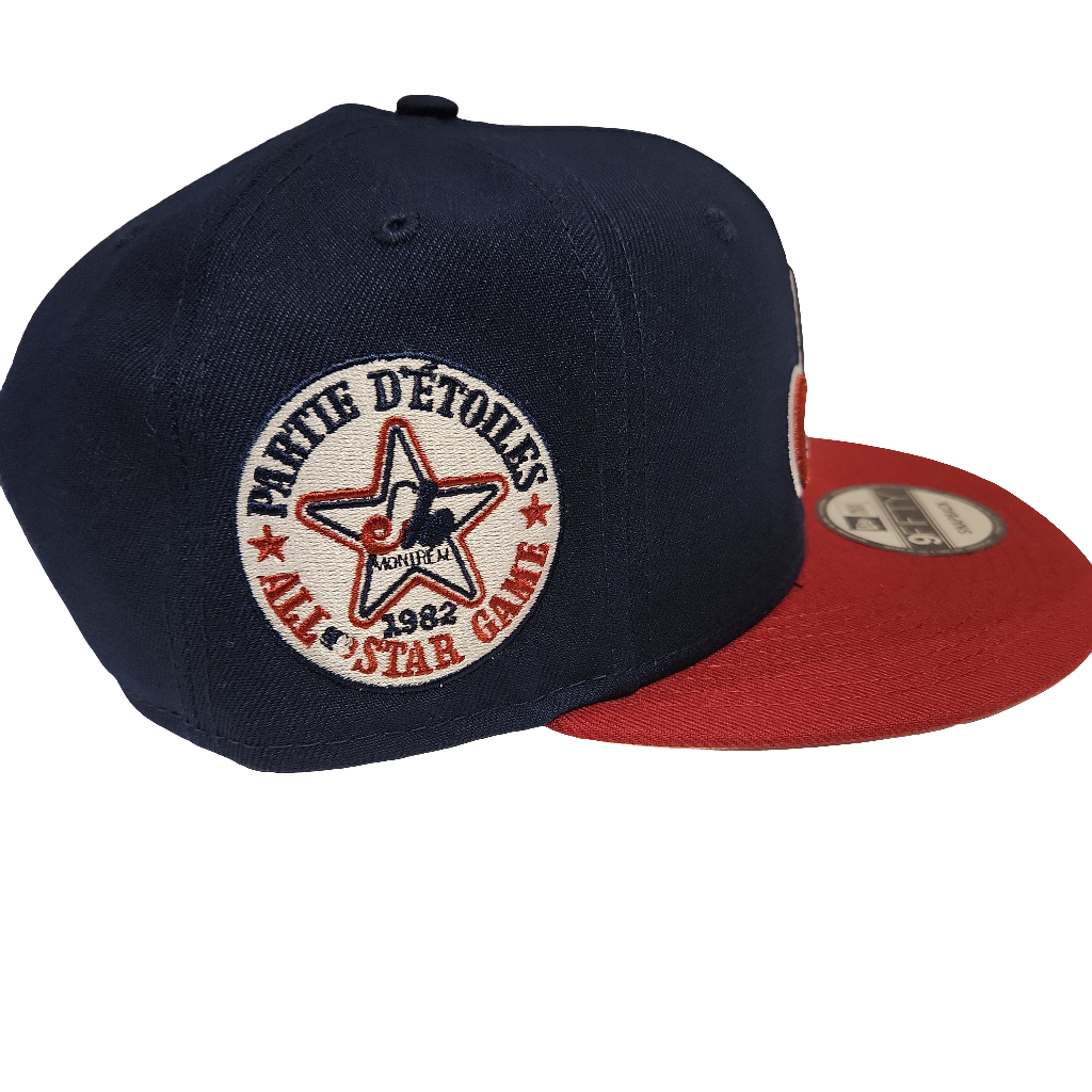 Montreal Expos MLB New Era Men's Navy 9Fifty 1982 All Star Game Cooperstown Snapback