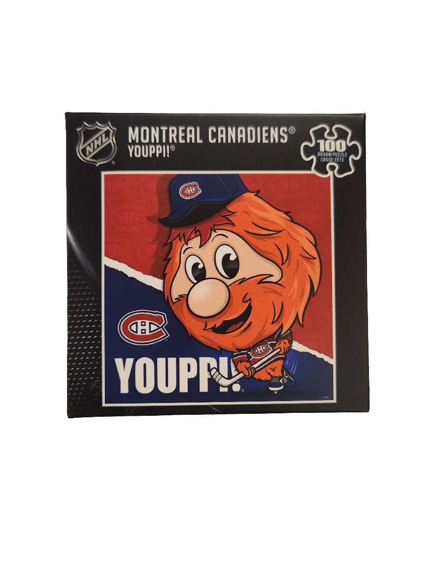 Youppi ! Casse-tête Squizzle de 100 pièces des Canadiens de Montréal - Chefs-d'œuvre de la LNH