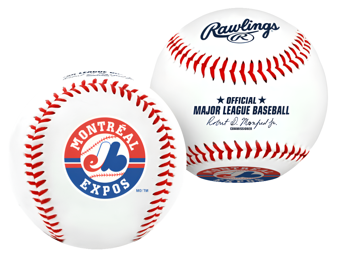 Baseball officiel des Expos de Montréal MLB Rawlings