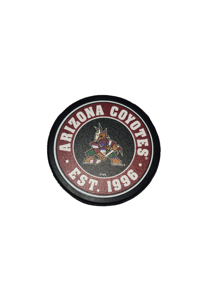 Arizona Coyotes NHL Team Established Hockey Puck