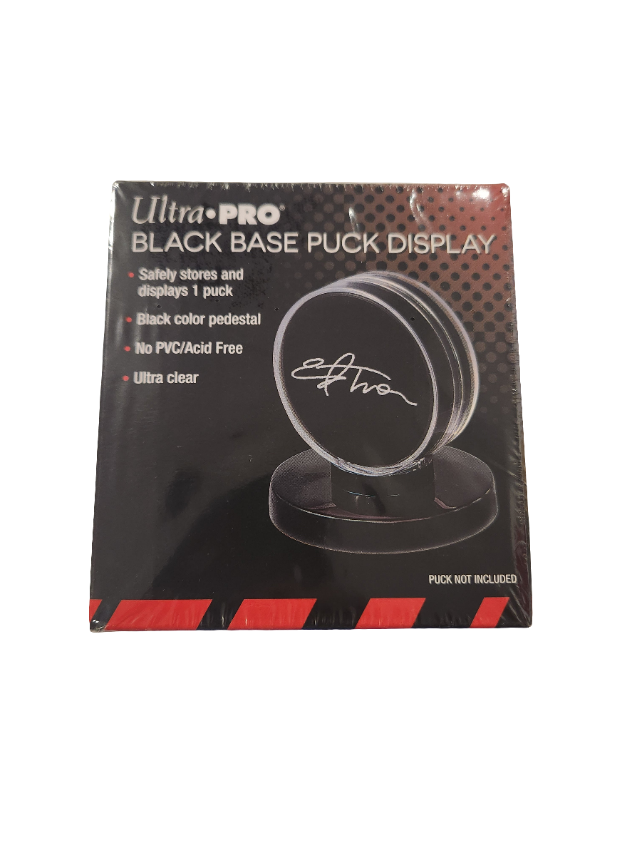 Ultra Pro Black Base Puck Display