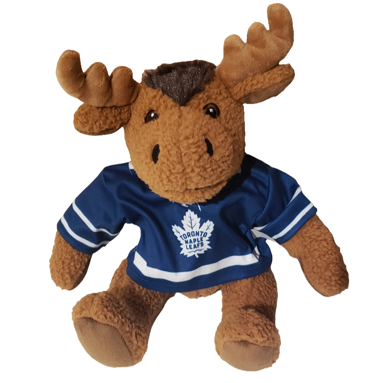 Maison en peluche Moose Toronto Maple Leafs NHL 10" Curly Gritter